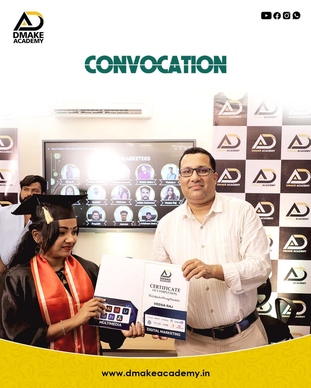 convocation template veena